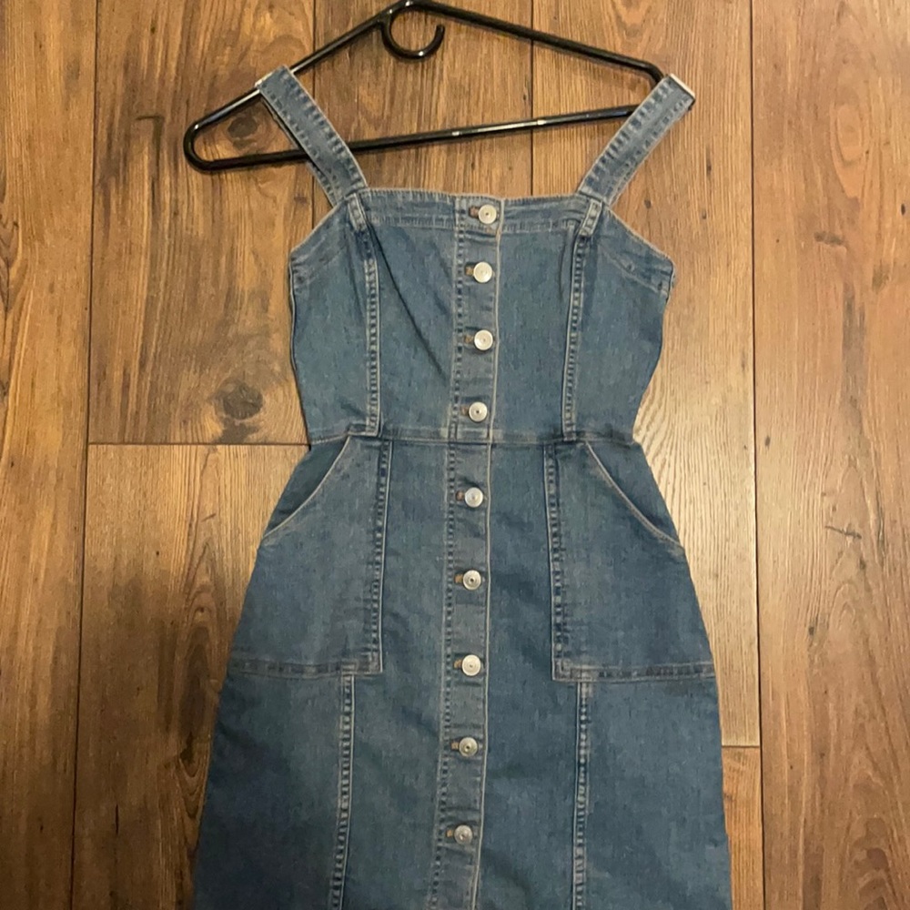 Denim dress
